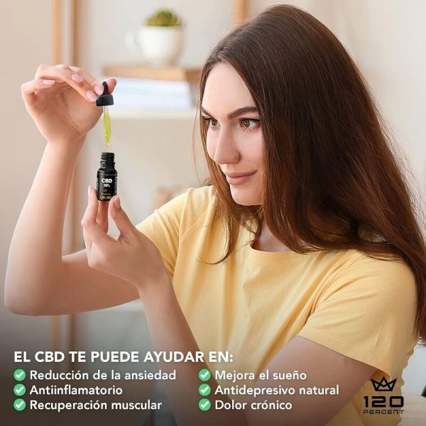 aceite cbd 30% 120percent naranja
