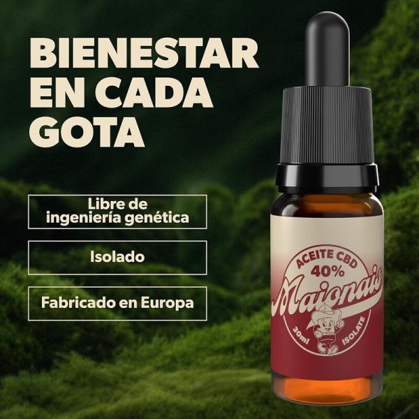 aceite cbd 40% maionais
