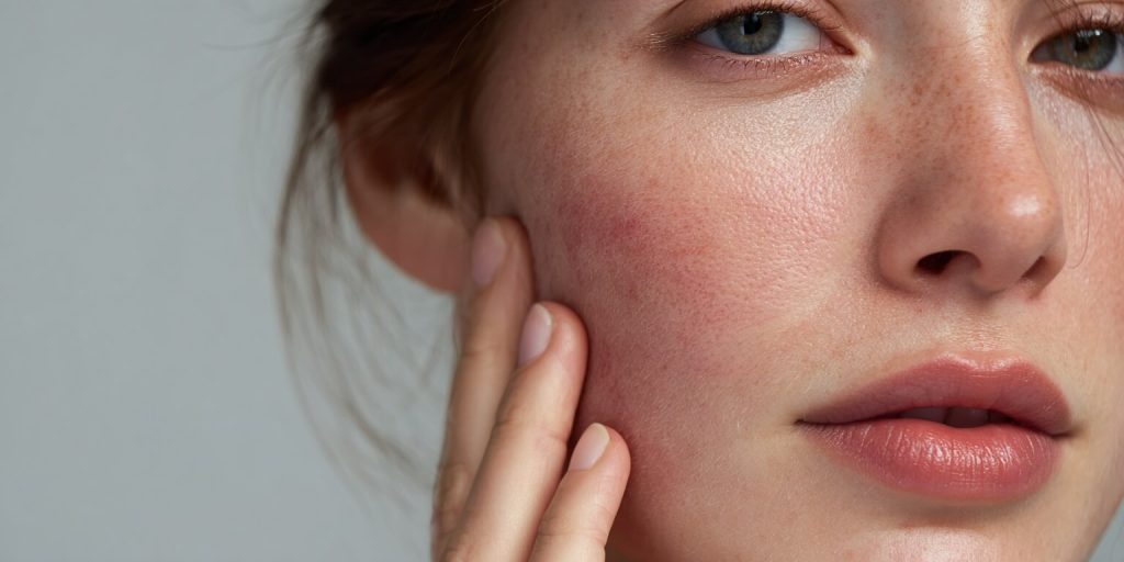 cbd para tratar acne rosacea